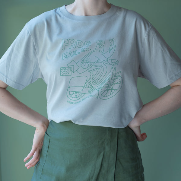 Hand Printed Frog Mail Co. Tee