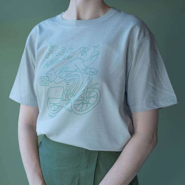 Hand Printed Frog Mail Co. Tee