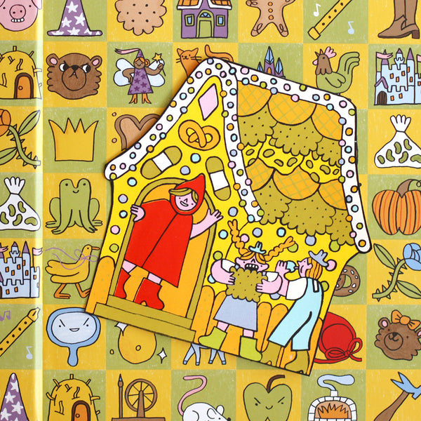 Roodkapje, waar gaan we heen? Dutch language search-and-find fairytale book!